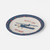 Papierplatte des Flugzeugs - kundenspezifisch Pappteller (Schrägansicht)