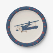 Papierplatte des Flugzeugs Pappteller (Vorderseite)