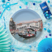 Papierplatte des Venedig-Kanals Pappteller (Party)