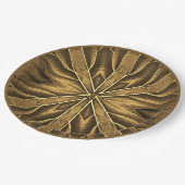 Papierplatte, Ein elegantes klassisches Design Pap Pappteller (Schrägansicht)