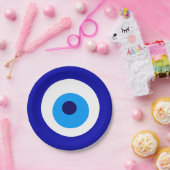 Papierplatte "Evil Eye" Pappteller (Party)