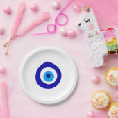 Papierplatte "Evil Eye" Pappteller (Party)