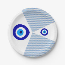Papierplatte "Evil Eye"
