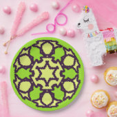 Papierplatte, fett Splash Multicolor klassisches D Pappteller (Party)