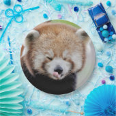 Papierplatte Foto roter Panda. Panda roux. Tiere. Pappteller (Party)