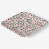 Papierplatte für Babydusche mit niedlichem Design. Pappteller (Gewinkelt)