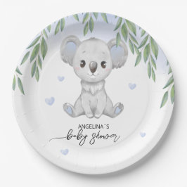 Papierplatte für Babydusche Pappteller