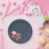 Papierplatte für blaue Rose Pappteller (Party)