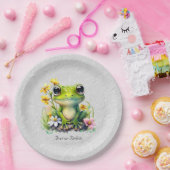 Papierplatte für Blumenfrosch Pappteller (Party)