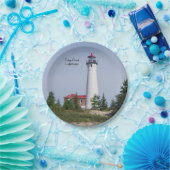 Papierplatte für Crisp Point Lighthouse Pappteller (Party)