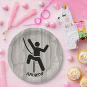 Papierplatte für das Design von Rock Climber Pappteller (Party)