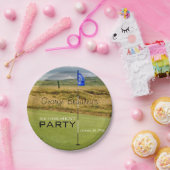Papierplatte für das Personalisierte Party von Gol Pappteller (Party)