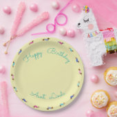 Papierplatte für die Dackel von Pastell Pappteller (Party)