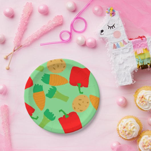 Papierplatte für drehbares Gemüse Pappteller (Party)