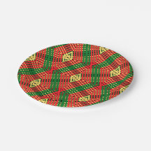 Papierplatte für geometrisches Muster nach Pop