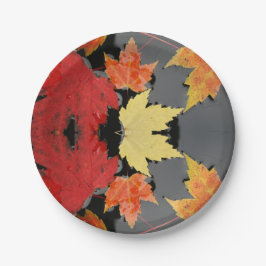 Papierplatte für Herbstleaves Pappteller