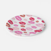 Papierplatte für Hot Lips Pappteller (Schrägansicht)