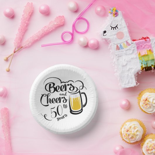 Papierplatte für Käse und Bier Pappteller (Party)