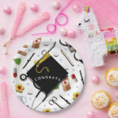 Papierplatte für Krankenpfleger oder Abschluss Pappteller (Party)