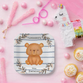 Papierplatte für kundenspezifische Bären Pappteller (Party)