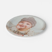 Papierplatte für kundenspezifisches Foto Pappteller (Schrägansicht)