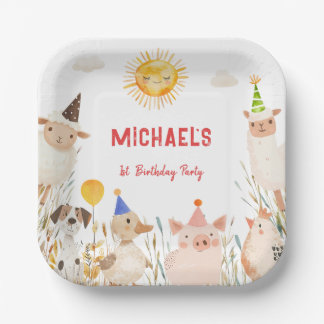 Papierplatte für landwirtschaftliche Tiere Pappteller