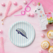 Papierplatte für Manatee-Malerei Pappteller (Party)