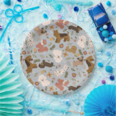 Papierplatte für niedliche Jungtiere Pappteller (Party)