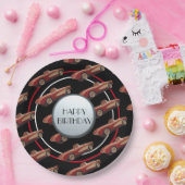 Papierplatte für rote Korvette Pappteller (Party)