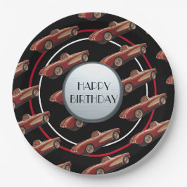 Papierplatte für rote Korvette Pappteller