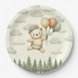 Papierplatte für schwimmende Bären Pappteller