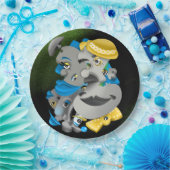 Papierplatte für Surreal Puzzle Pappteller (Party)