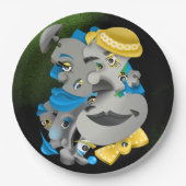 Papierplatte für Surreal Puzzle Pappteller (Vorderseite)