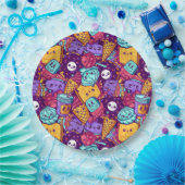 Papierplatte für süße Leckereien Pappteller (Party)