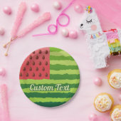 Papierplatte für Wassermelonen Pappteller (Party)