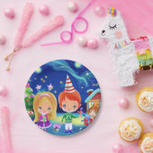 Papierplatte gemütlich Weihnachten Pappteller (Party)