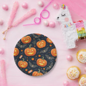 Papierplatte Halloween Pumkin Pappteller (Party)