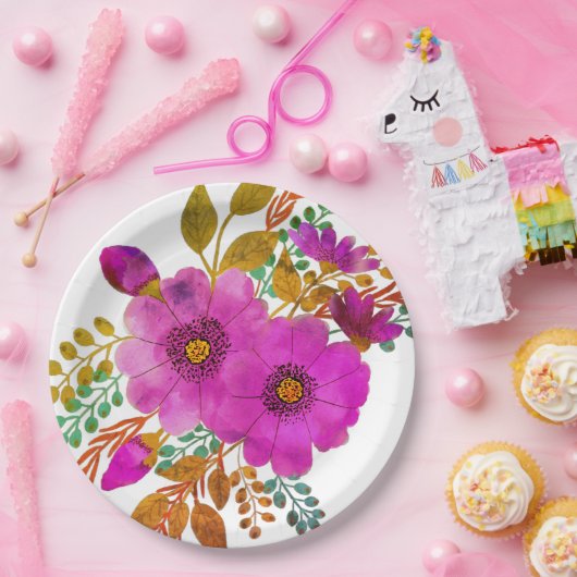 Papierplatte Hochzeit/Dusche Pappteller (Party)