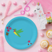 Papierplatte Hummingbird und Ladybug Pappteller (Party)