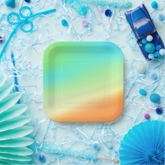 Papierplatte im Südwesten Pappteller (Party)