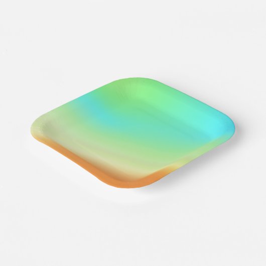 Papierplatte im Südwesten Pappteller (Gewinkelt)