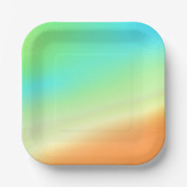 Papierplatte im Südwesten Pappteller