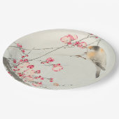 PAPIERPLATTE: JAPANESE WOODBLOCK : OHARA KOSON PAPPTELLER (Schrägansicht)