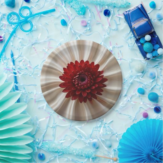 Papierplatte mit japanischer Farbgestaltung Pappteller (Party)