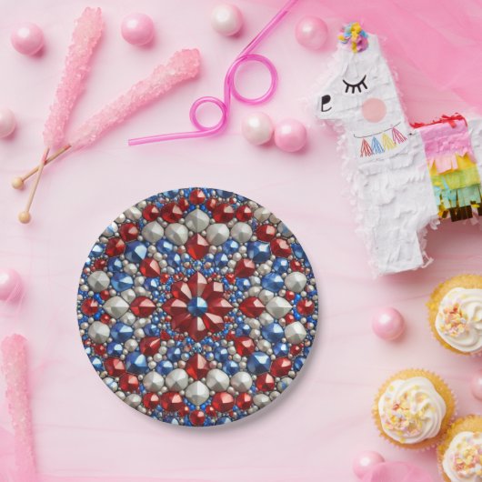 Papierplatte mit niederländischer Farbgestaltung Pappteller (Party)