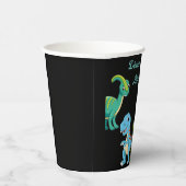 Papierplatte Pappbecher (Rechts)