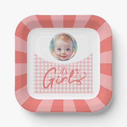 Papierplatte Pappteller (Vorderseite)