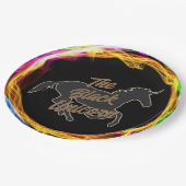 Papierplatte Pappteller (Schrägansicht)