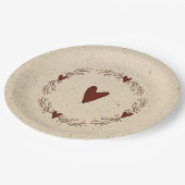 Papierplatte Pappteller (Schrägansicht)