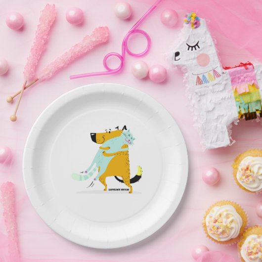 Papierplatte Pappteller (Party)